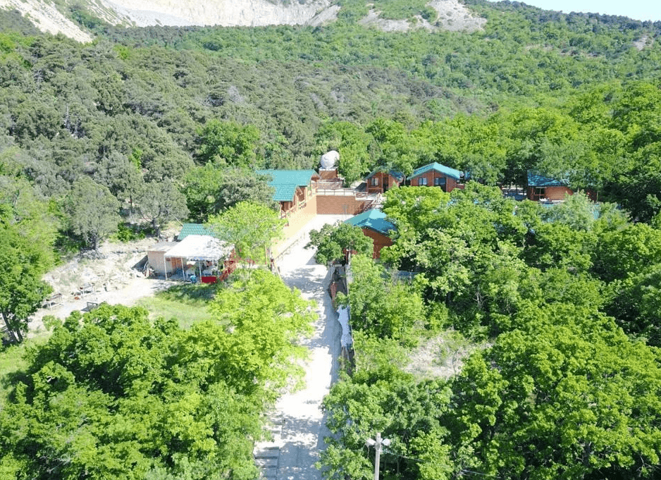 Лесной дворик
